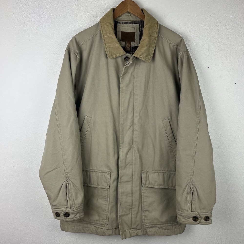 Faded Glory Men's XL Workwear Jacket 90s Barn Coat Chore Plaid Lined